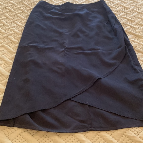 Banana Republic Faux Wrap Midi Skirt - Picture 2 of 8
